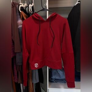 Born Primitive Criss Cross open back Red Hoodie